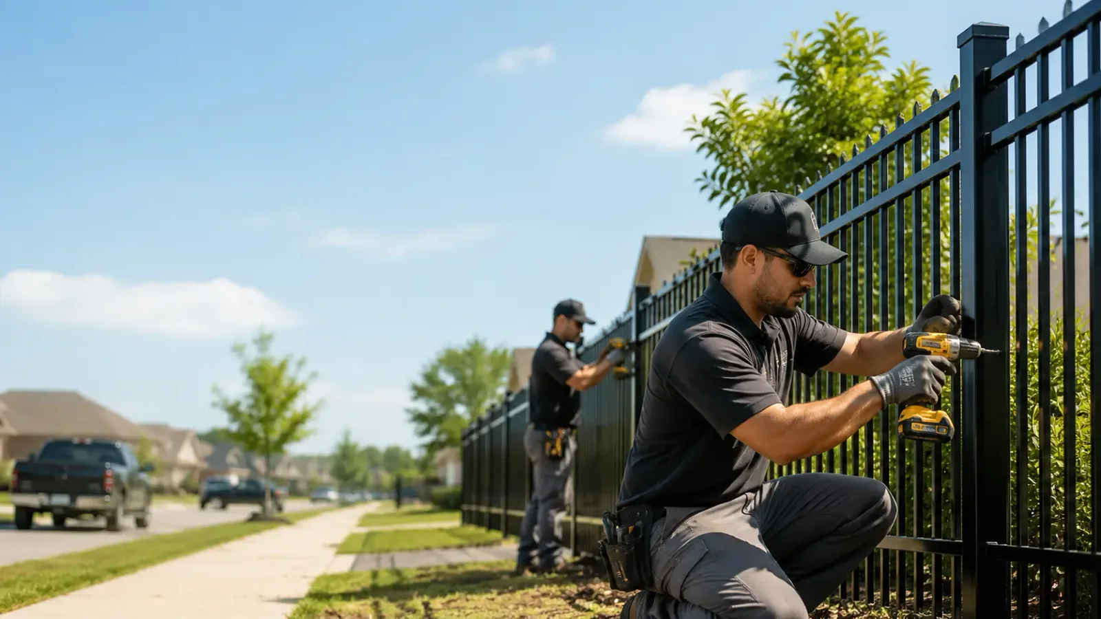 Metal Fence Installation in Martell, NE